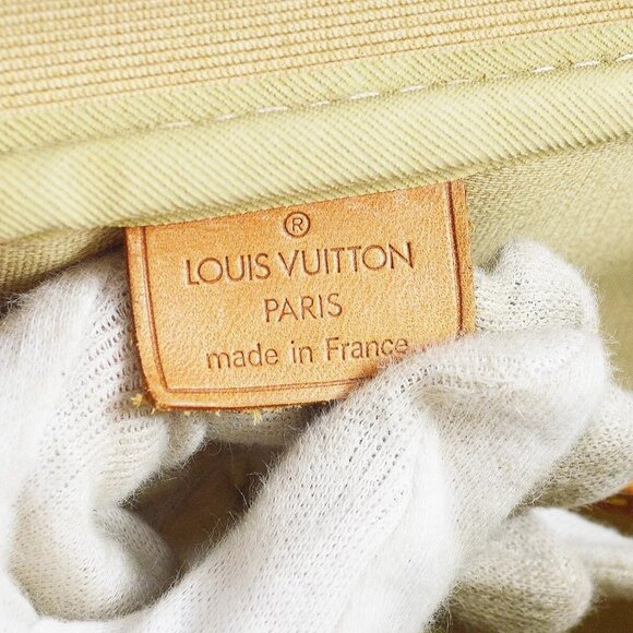 LOUIS VUITTON DEAUVILLE BOWLING VANITY HANDBAG MONOGRAM - Picture 4 of 11